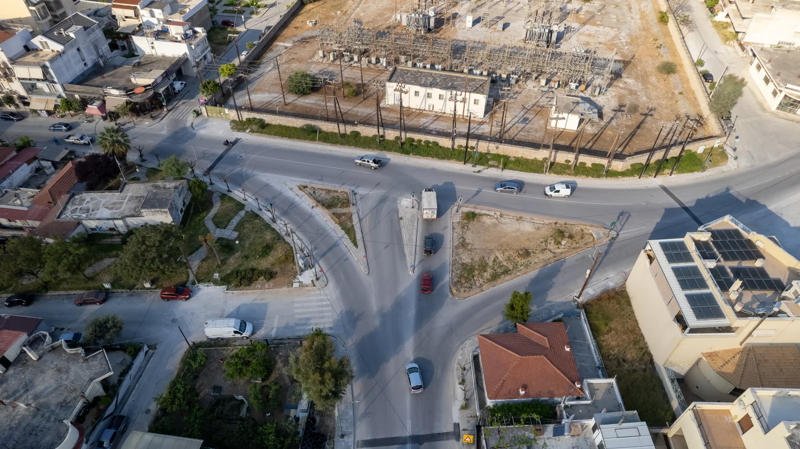 Drone photography — volos city harbor — ORIA.FILMS